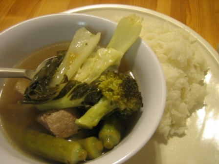 Picture of Filipino sinigang.